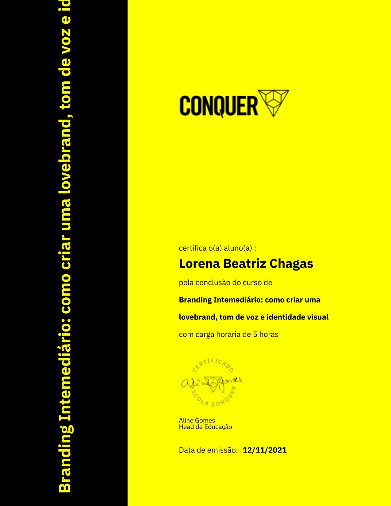 Certificado de Branding Intemediário: como criar uma lovebrand, tom de voz e identidade visual